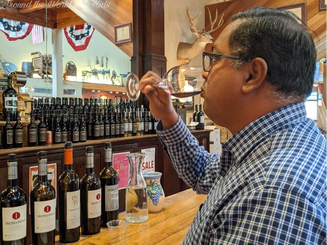 Family Friendly Wine Tasting at Ironstone Vineyard